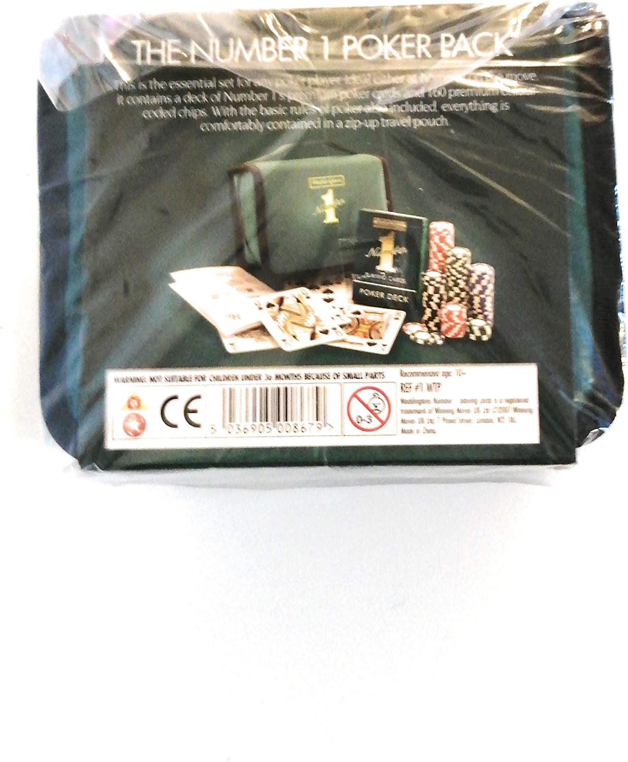 Travel Poker Set Waddingtons Number 1 Gift Set