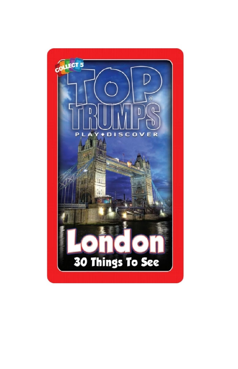 London Top Trumps Collector's Tin Card Game