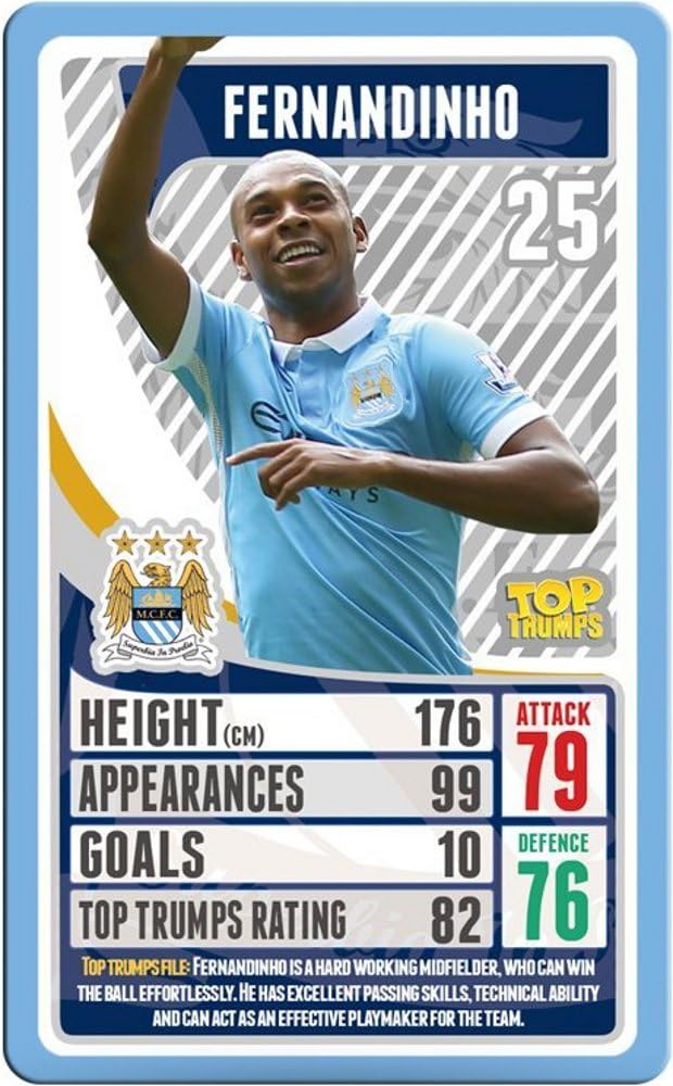 Top Trumps - Manchester City FC 2015/16