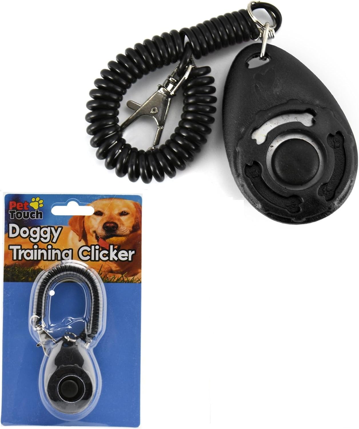 Pet Training Clicker with Rope