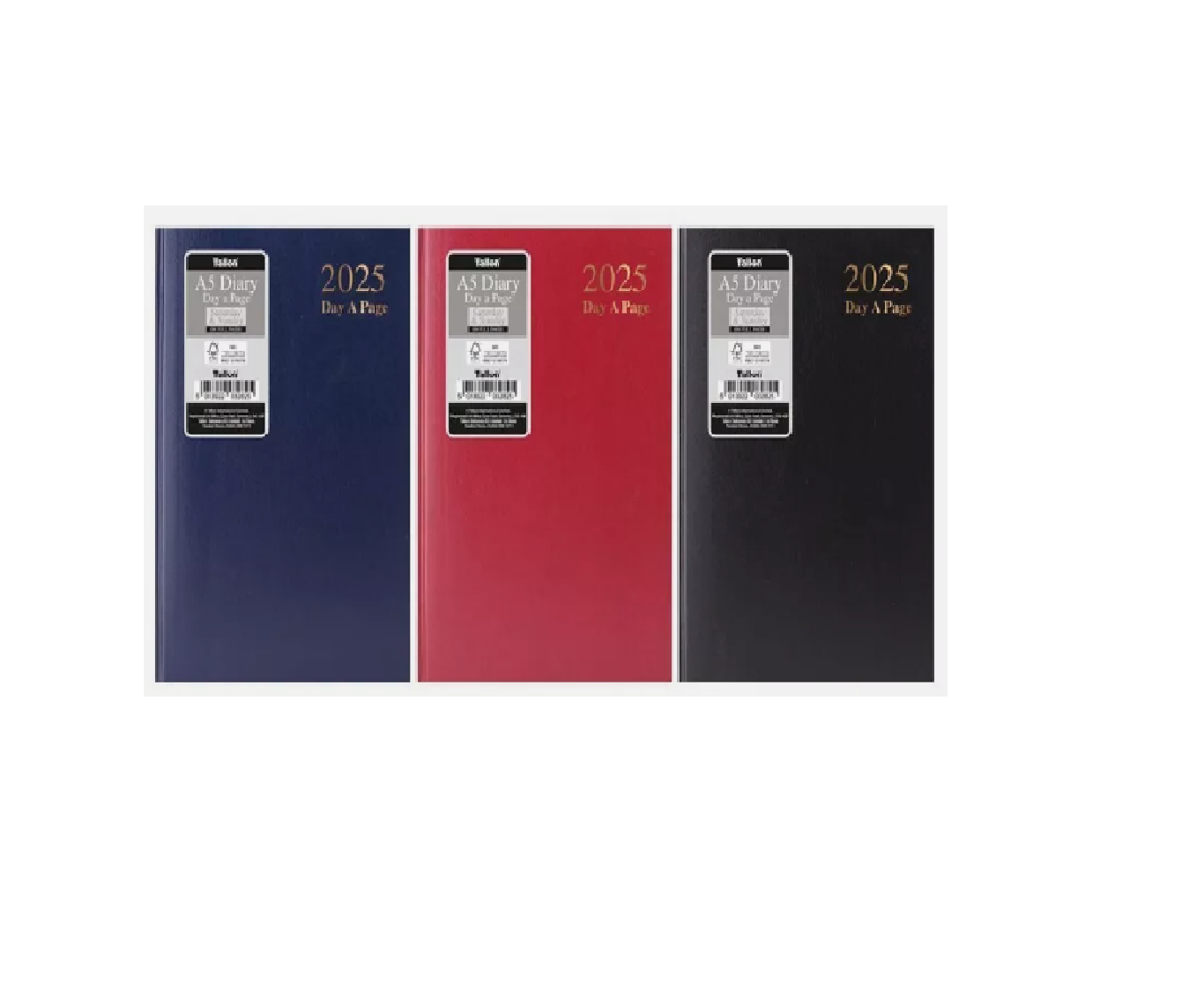 2025 Day A Page Diary A5 Week to View