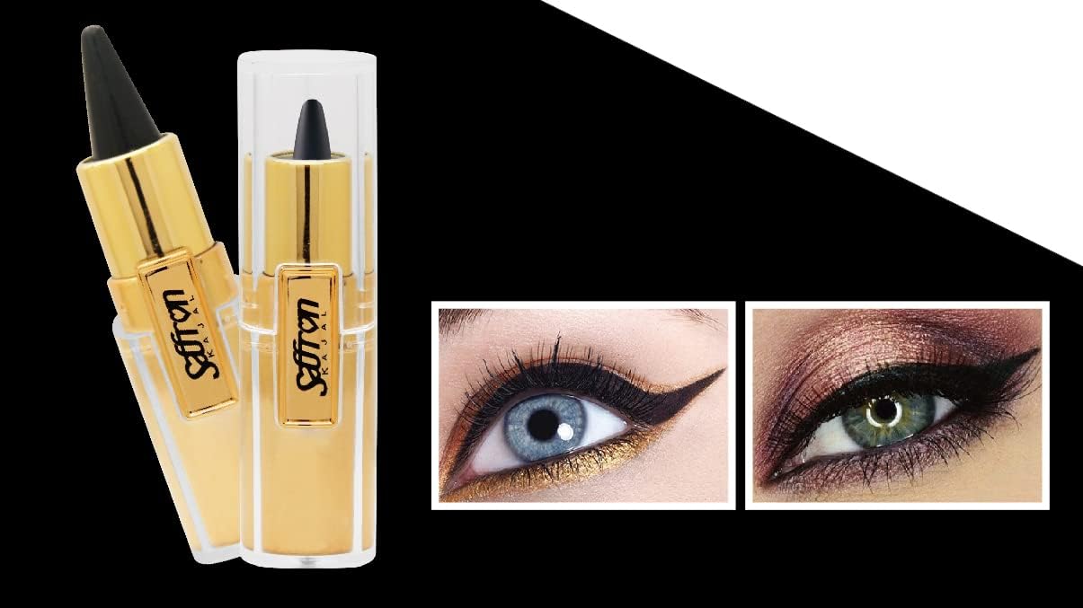 Saffron Kajal Eyeliner Black #531