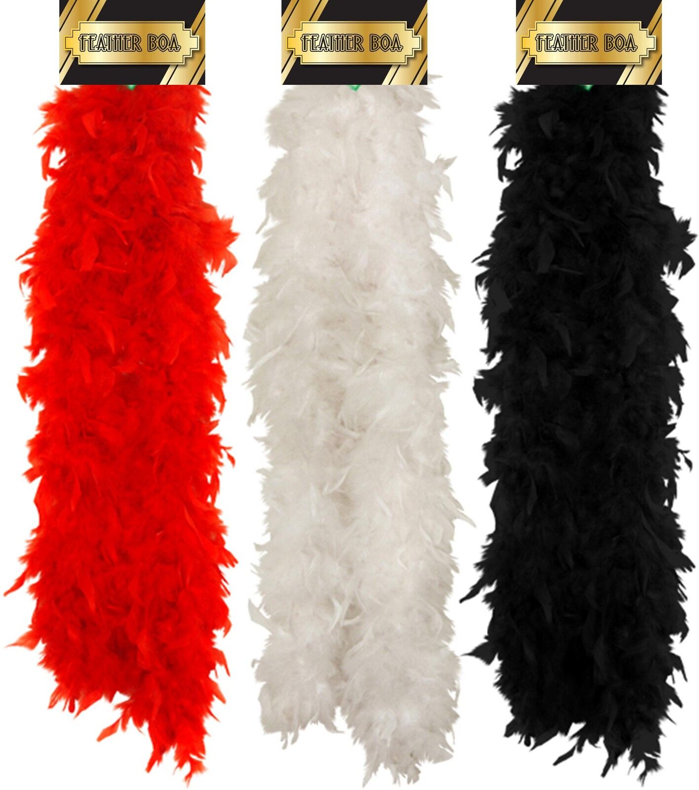 FANCY DRESS FEATHER BOA 150CM