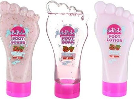 The Foot Factory Soak Lotion Scrub Kit