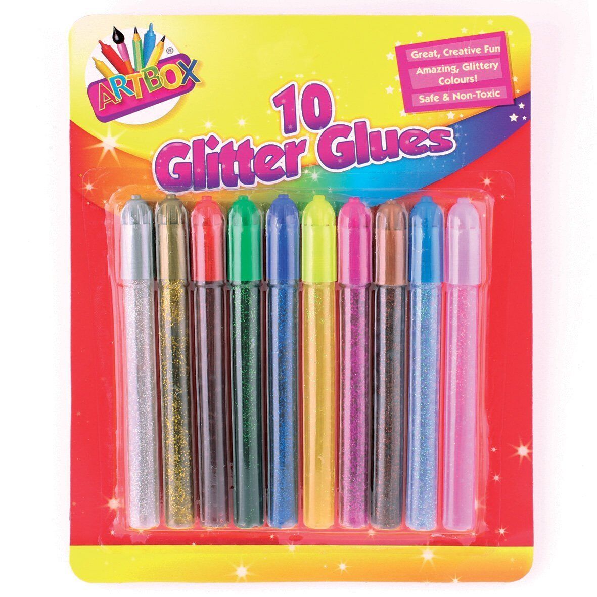 Glitter Glues Pens Pack Of 10