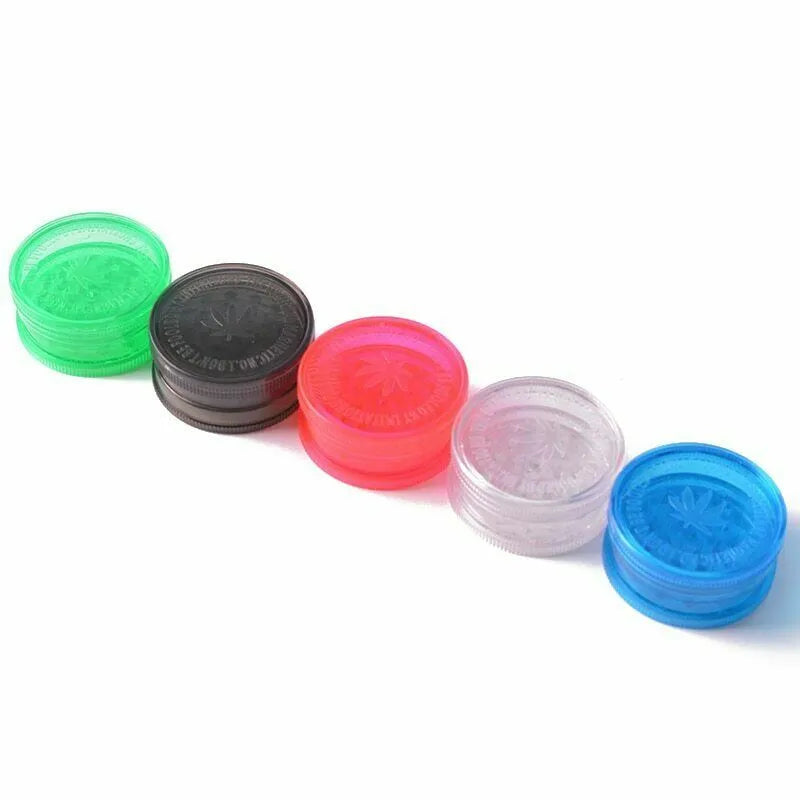 No.1 Magnetic 3 Part Plastic Grinder - Tobacco Shark Teeth Storage