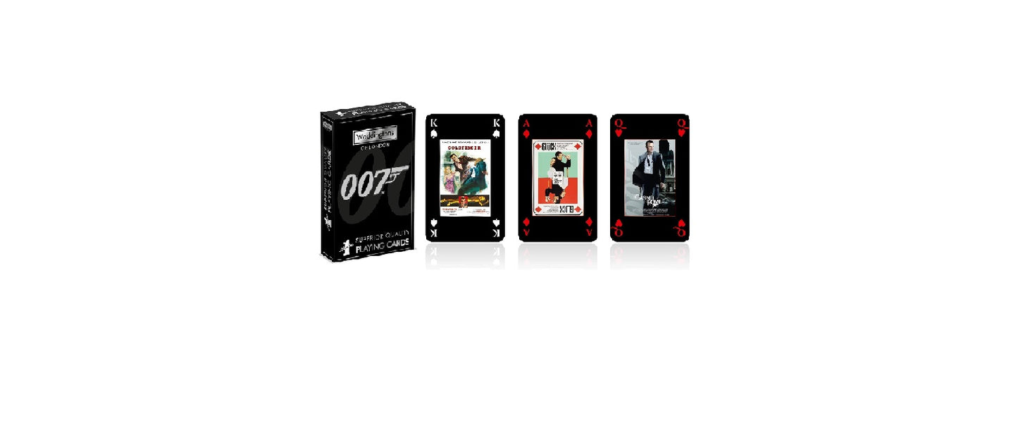 Waddingtons Number 1 James Bond 007 Playing Card Game