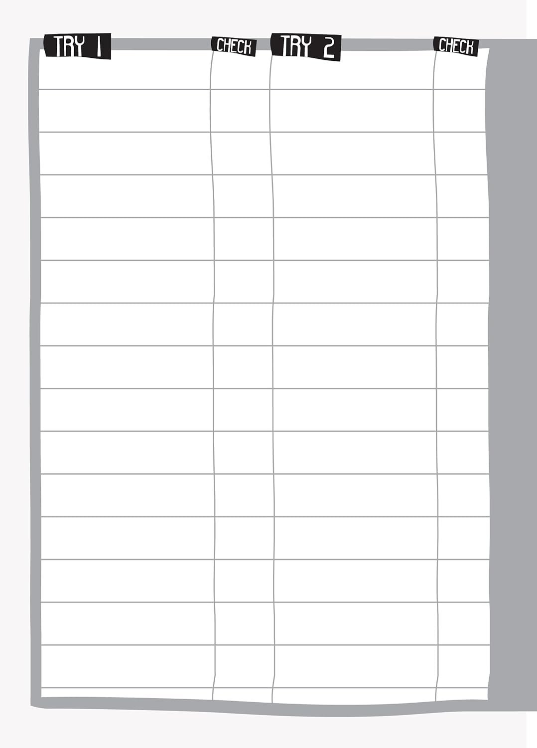 A5 spelling book - green cover