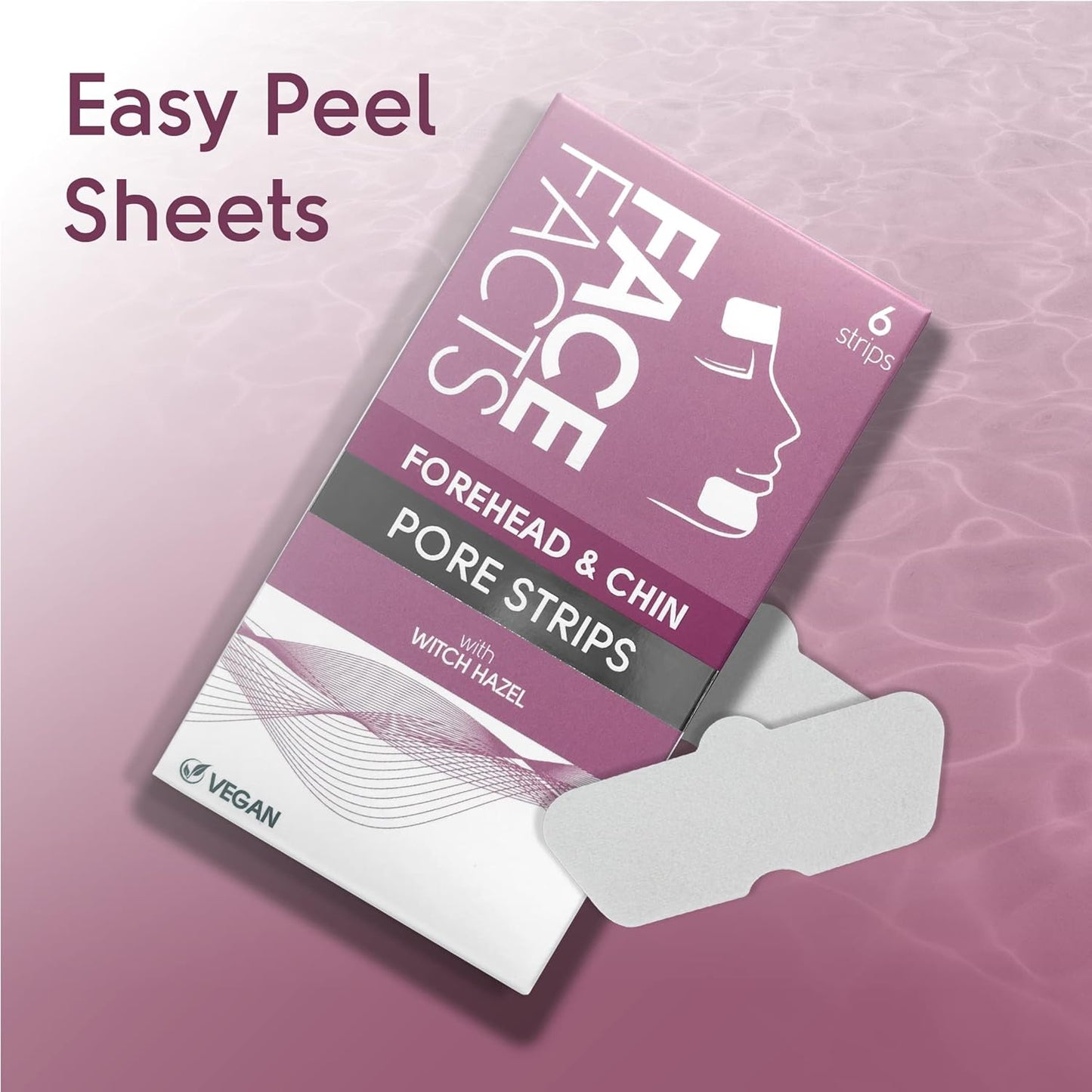 Face Facts Witch Hazel Forehead & Chin Pore Strips