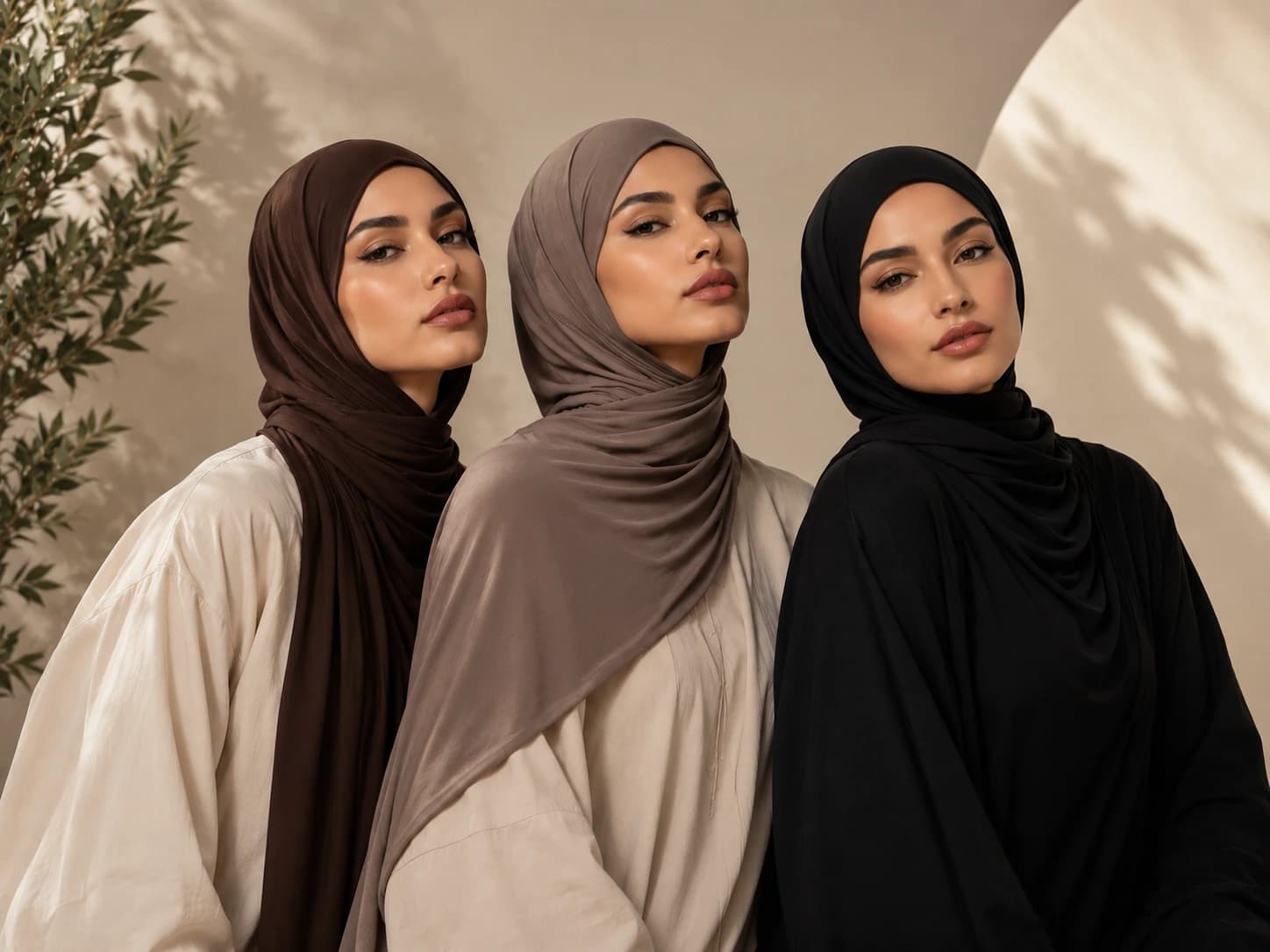Women wearing CK Collection hijabs