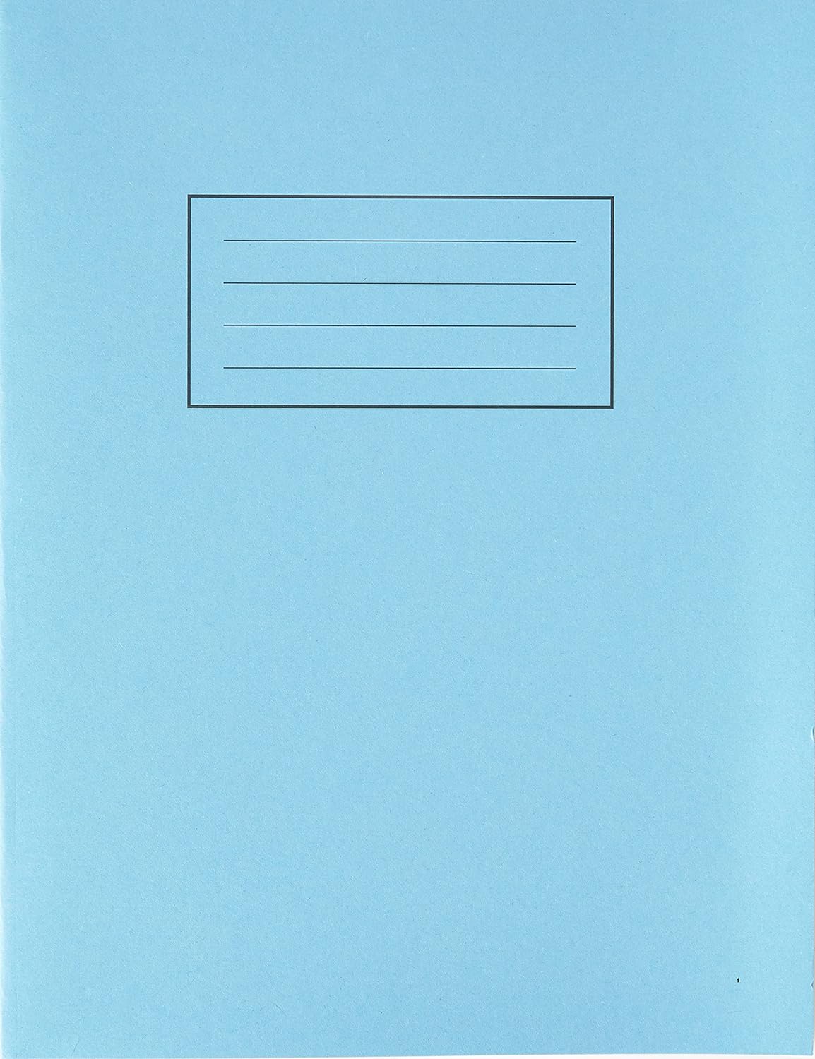 Exercise Book ruled 7mm Squares 229 x 178 mm 40 leaves Blue (Pack of 10)