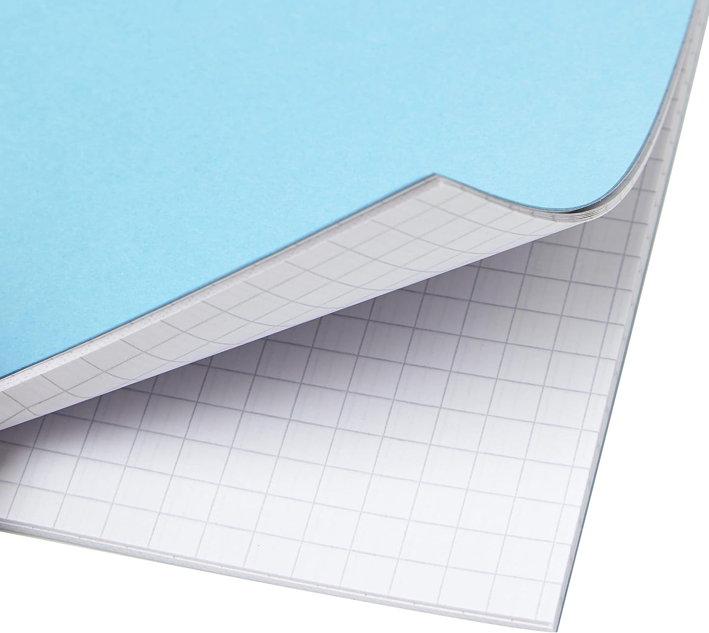 Exercise Book ruled 7mm Squares 229 x 178 mm 40 leaves Blue (Pack of 10)