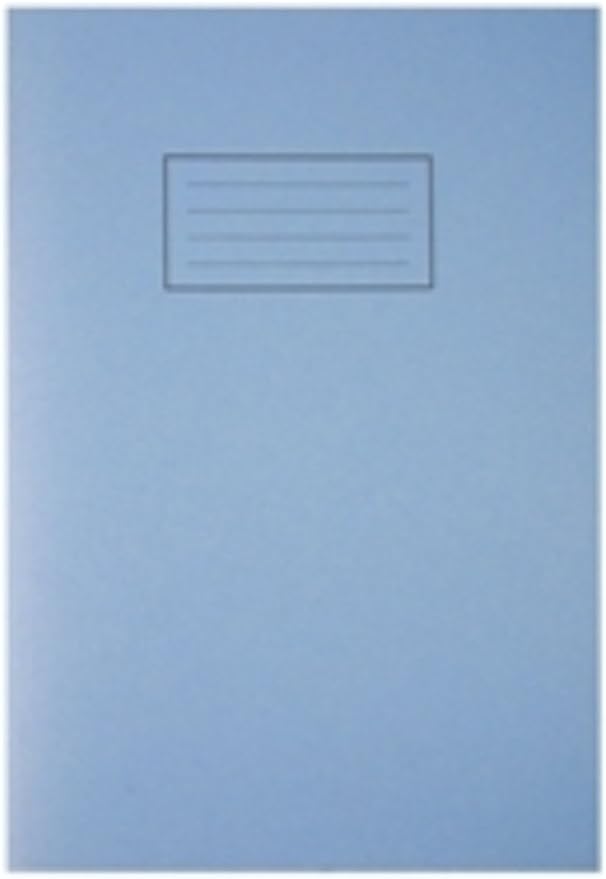 Exercise Book Ruled and Margin 80 Pages A4 Blue - EX108 (5pack)