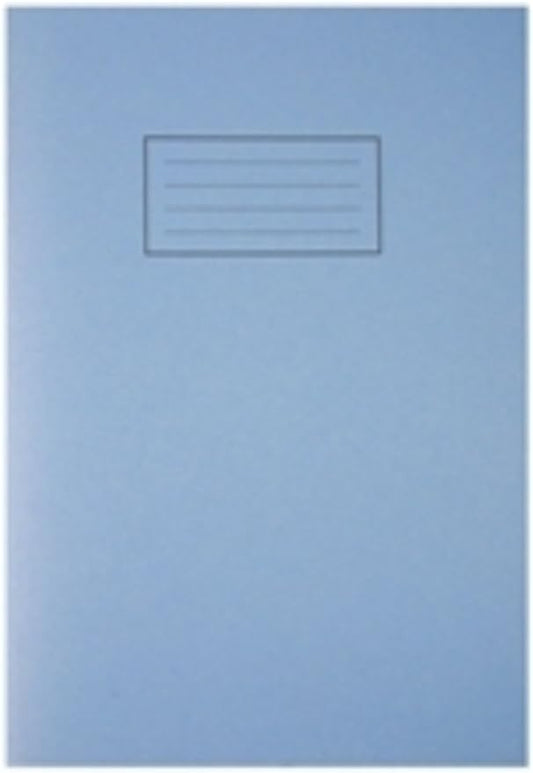Exercise Book Ruled and Margin 80 Pages A4 Blue - EX108 (5pack)