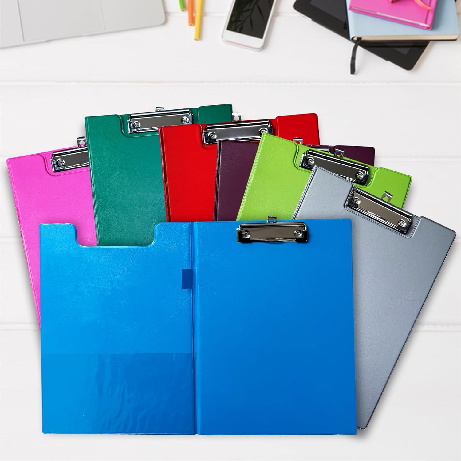 A4 PVC Foldover Clipboard