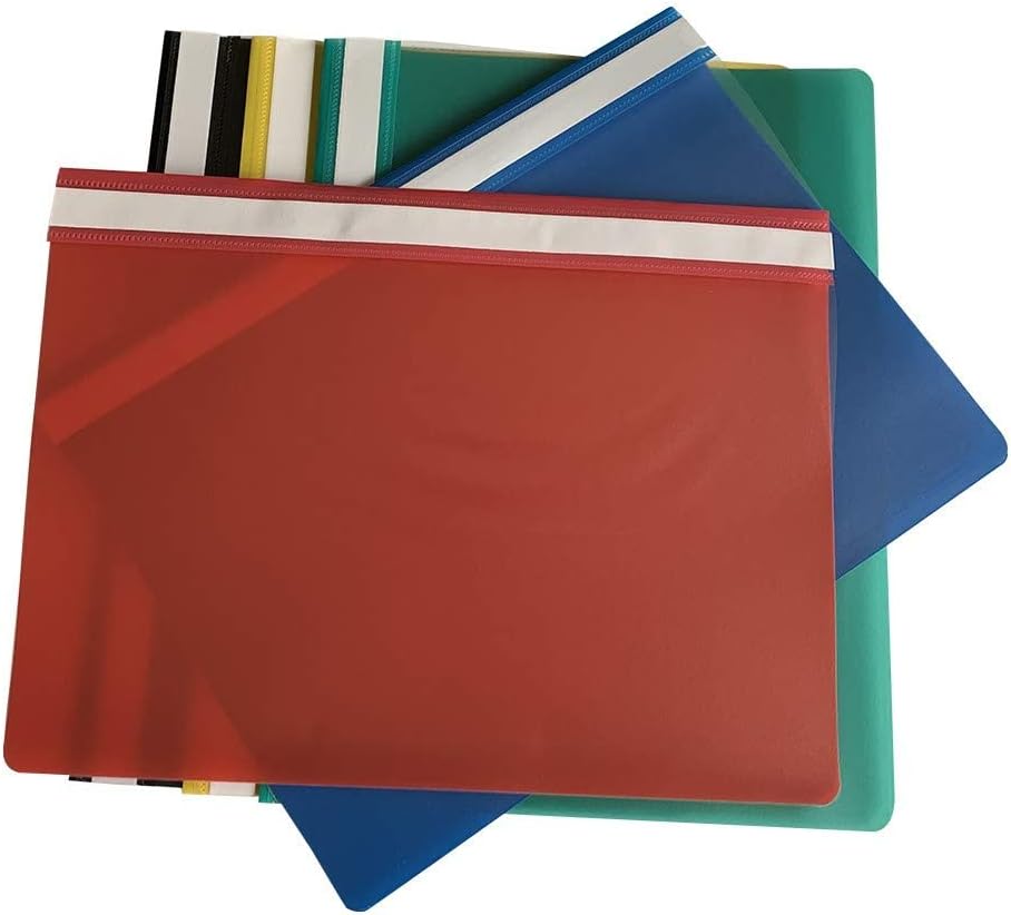 Pack of 60 Assorted Colour A4 Project Folders