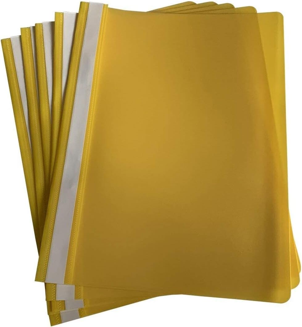 Pack of 60 Assorted Colour A4 Project Folders