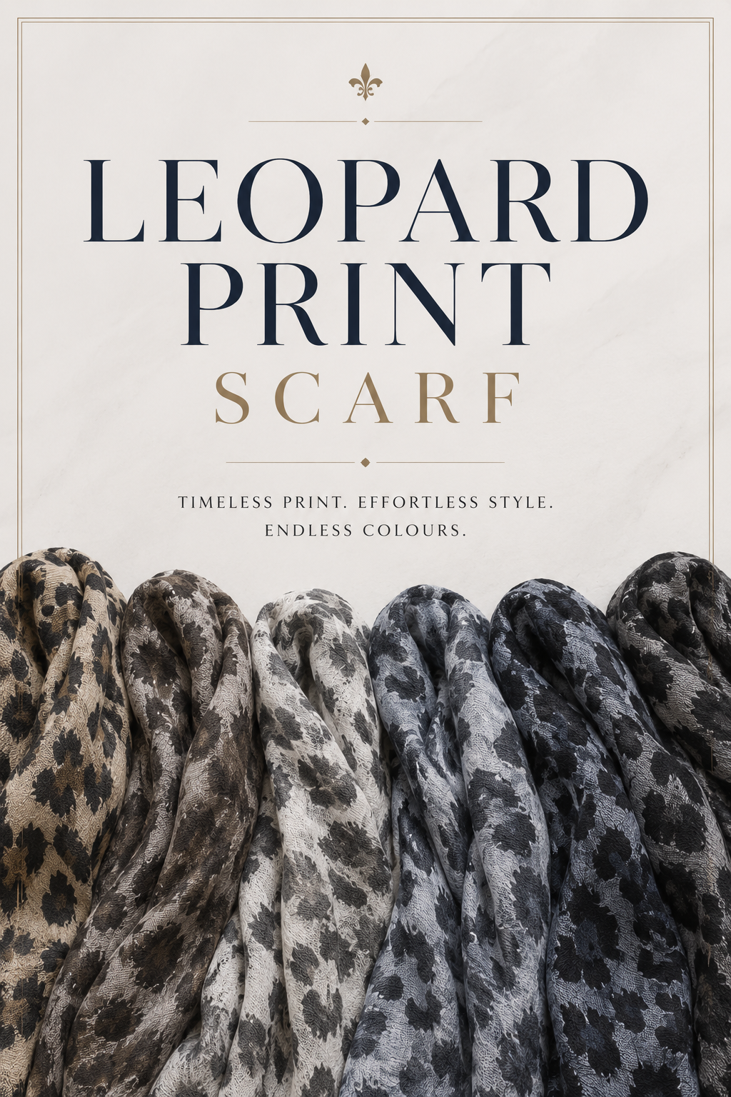 Premium Leopard Print Scarf