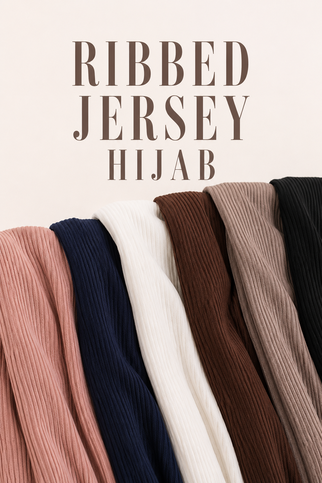 RIBBED JERSEY HIJAB