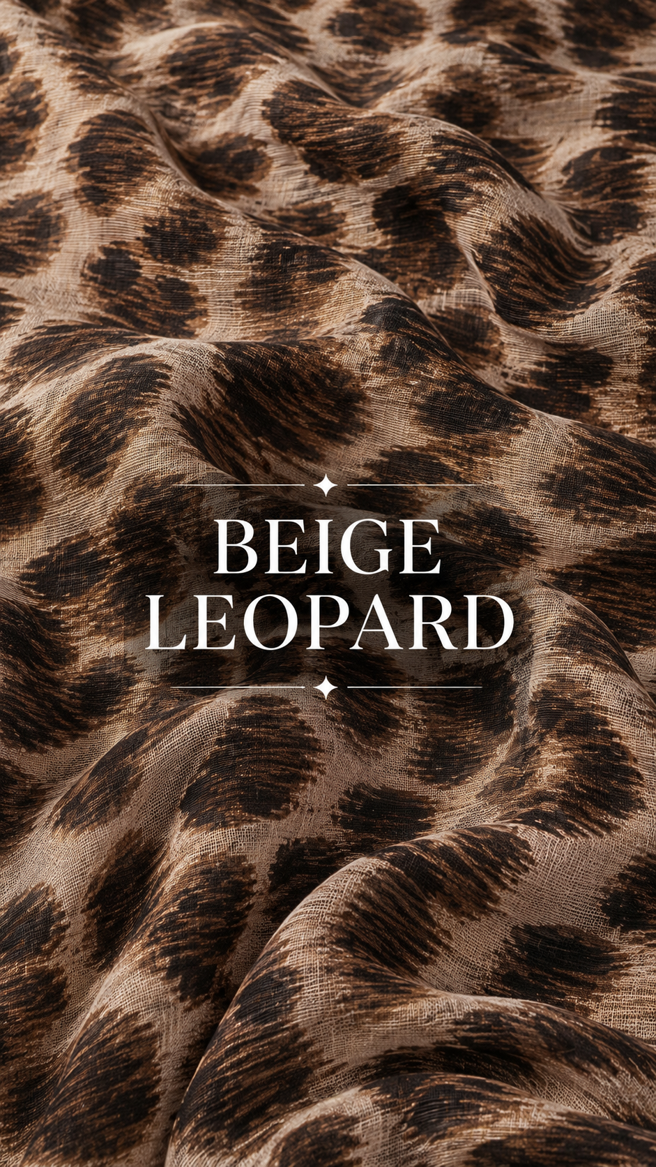 Premium Leopard Print Scarf