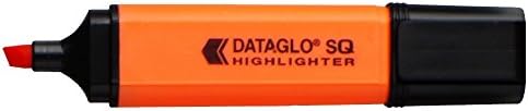 Hainenko Value Flat Barrel Chisel Tip Highlighter (Pack of 10)