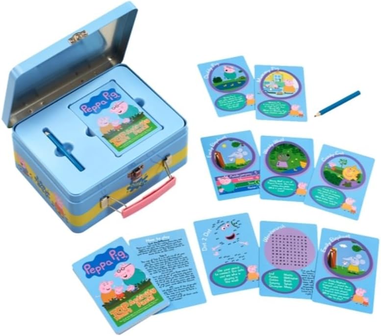 Peppa Pig Top Trumps Activity Tin Game
