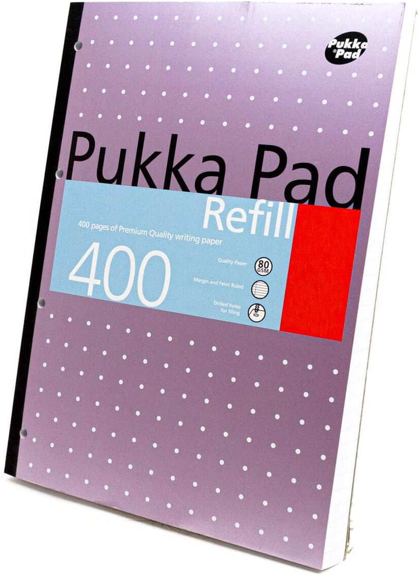 Refill Pad A4, 400 Page (Colours May Vary)