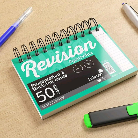 A6 Wirebound Revision & Presentation Cards