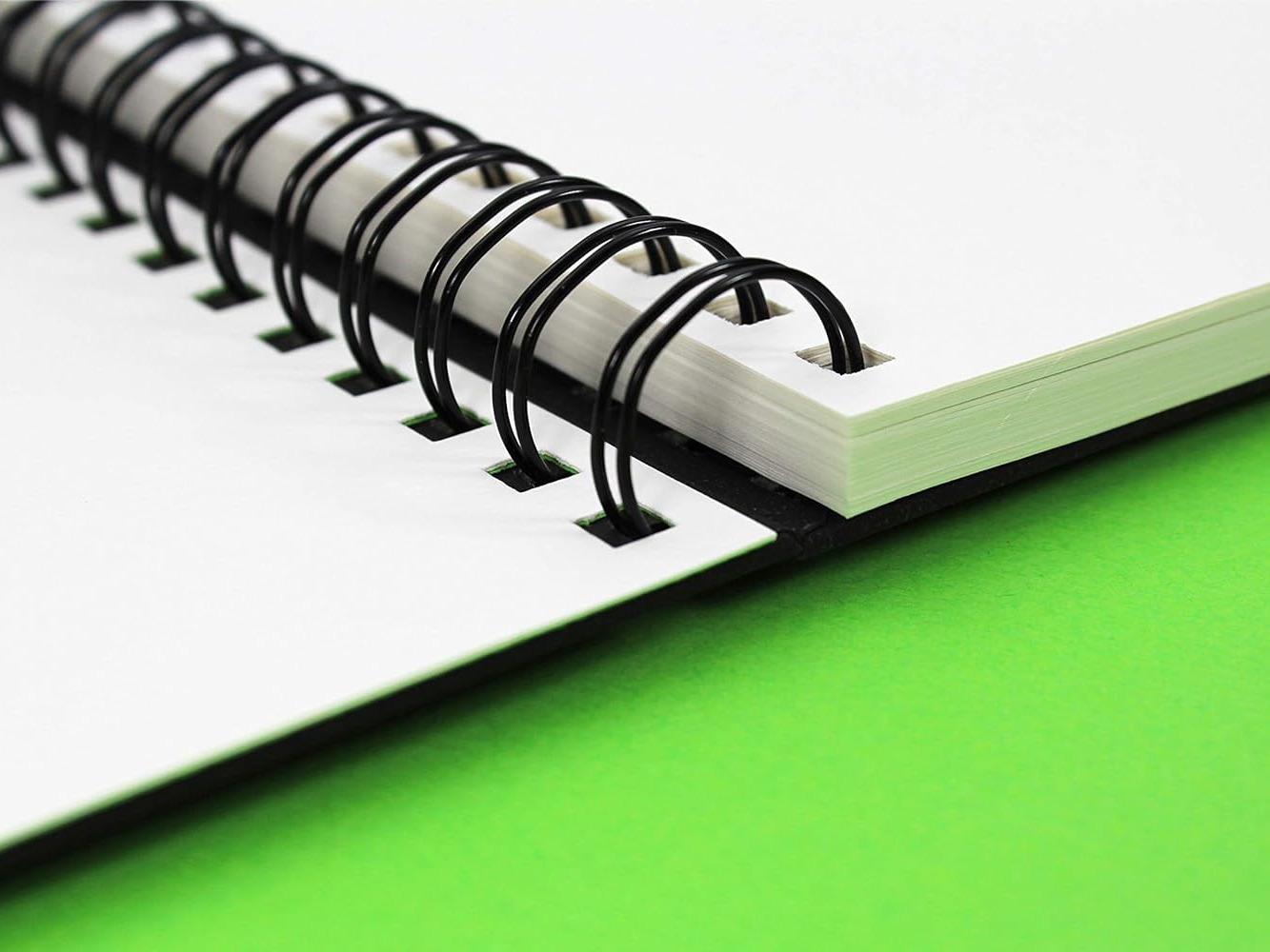 Artgecko Classy Sketchbook - 80 Pages (40 Sheets) 150gsm White Cartridge Paper