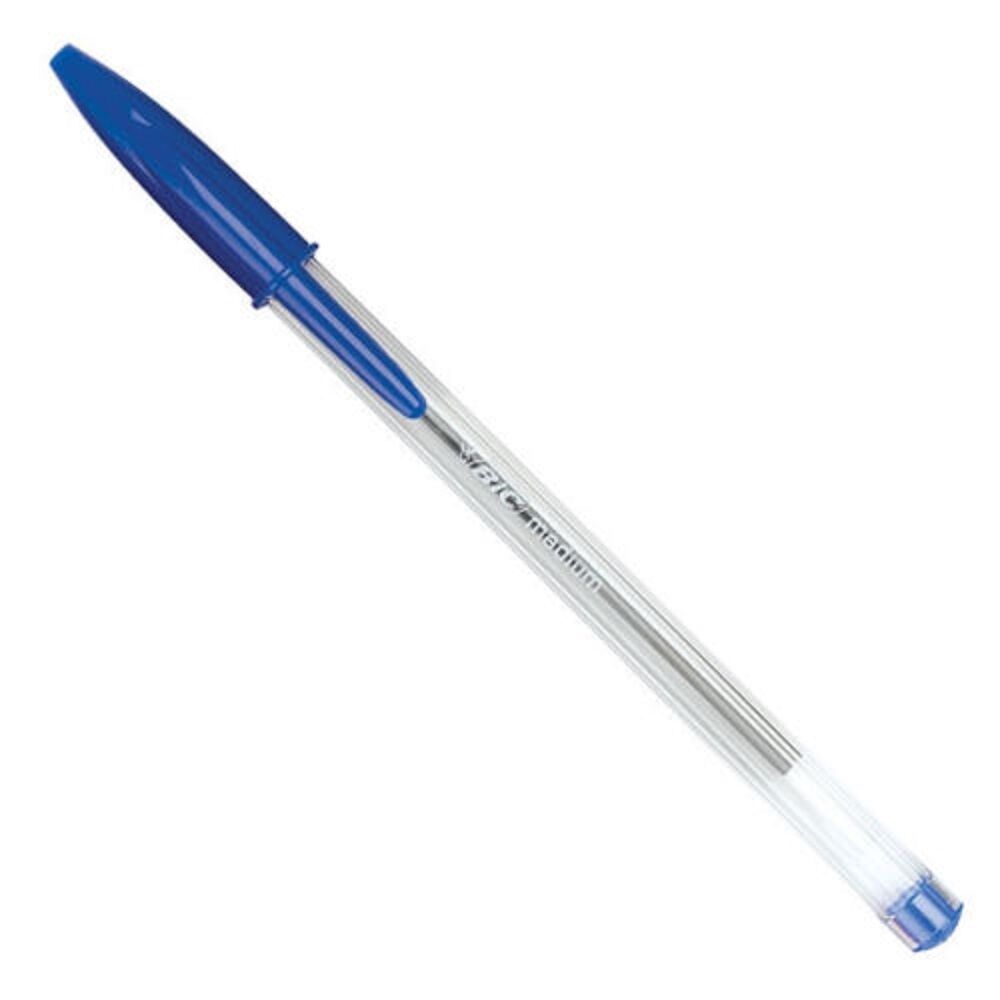BIC CRISTAL Medium Ball Pens BIC Crystal Black / Blue