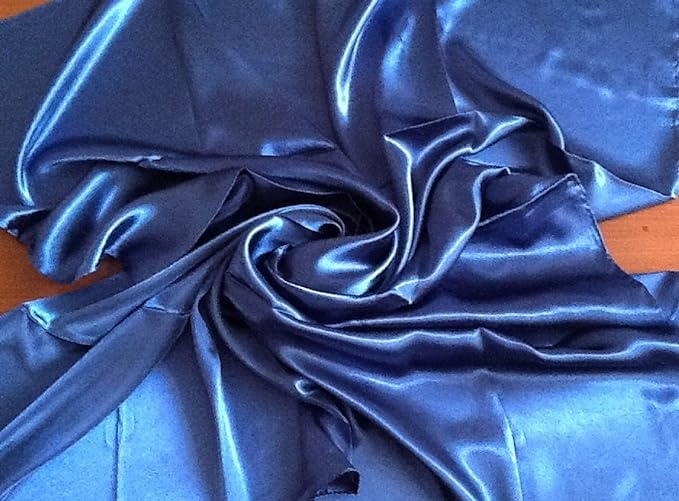 SOLID PLAIN Square soft Scarf Silky Kerchief Head Wrap Neck Satin