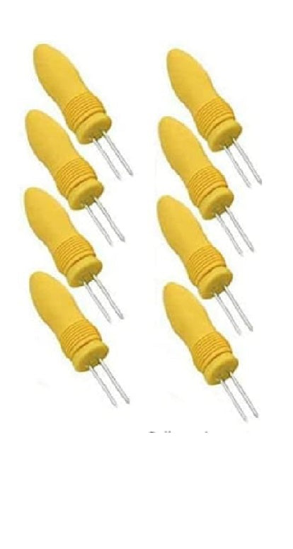 8 x Corn Skewers Stainless Steel