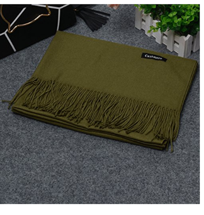 Cashmere Long Pashmina Shawl Wrap Scarf