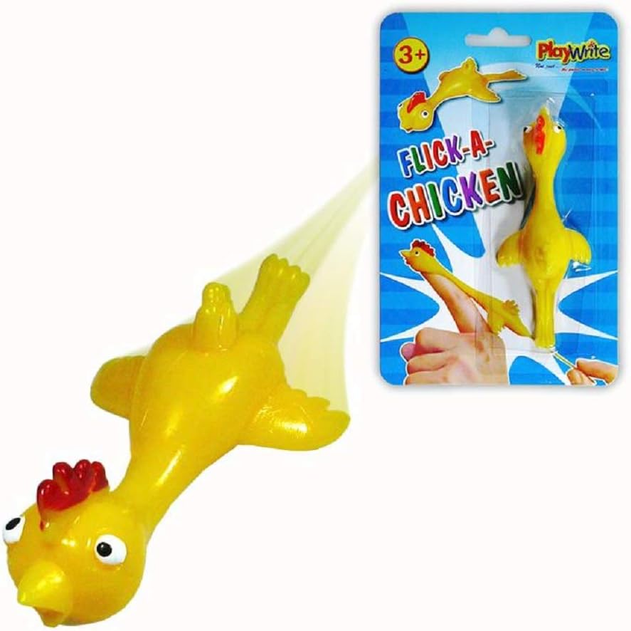 Flick A Chicken Novelty Catapult