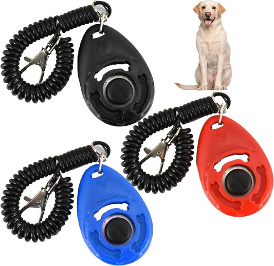 Pet Training Clicker with Rope