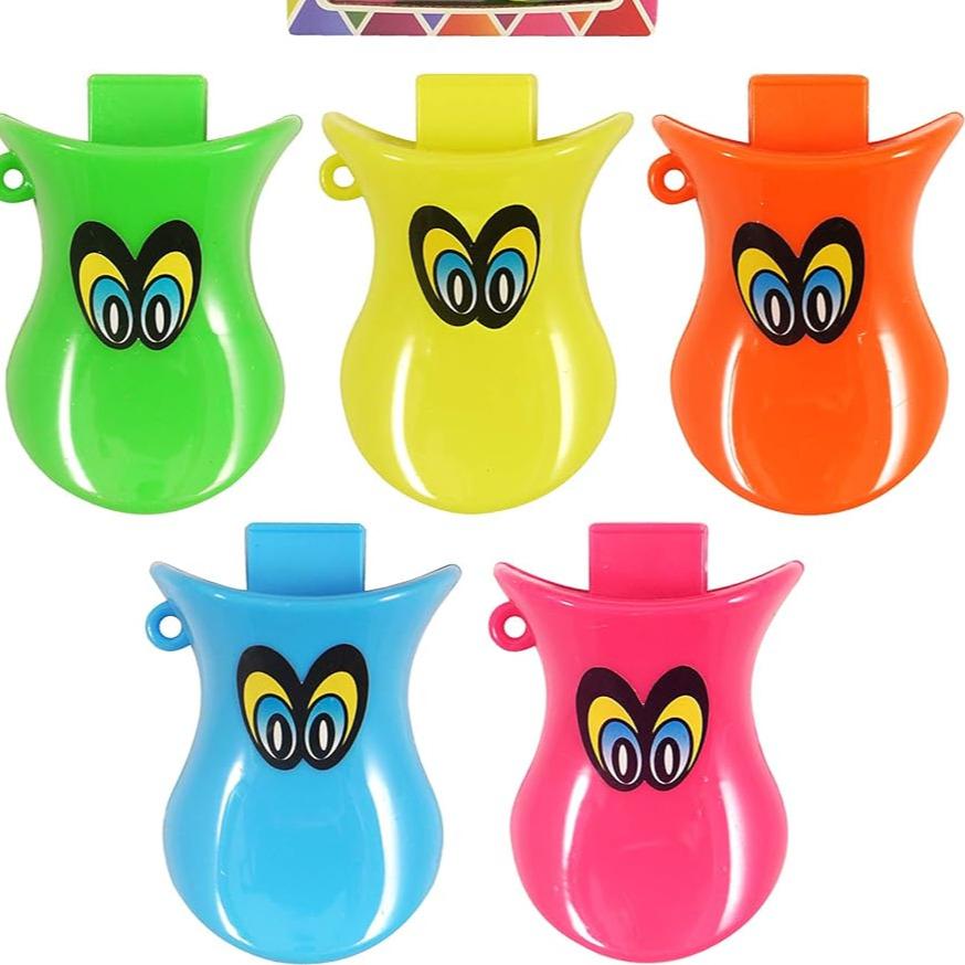 Pack of 12 Duck Quacker Whistles