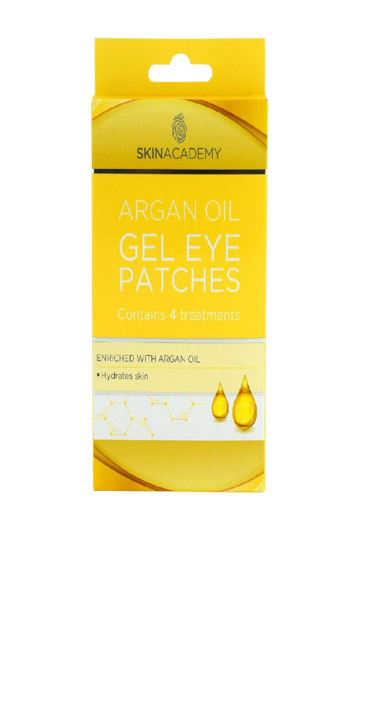 Smooth Argan Oil GEL EYE PATCHES - Hydrates skin, Delays Ageing | 4 Treatments