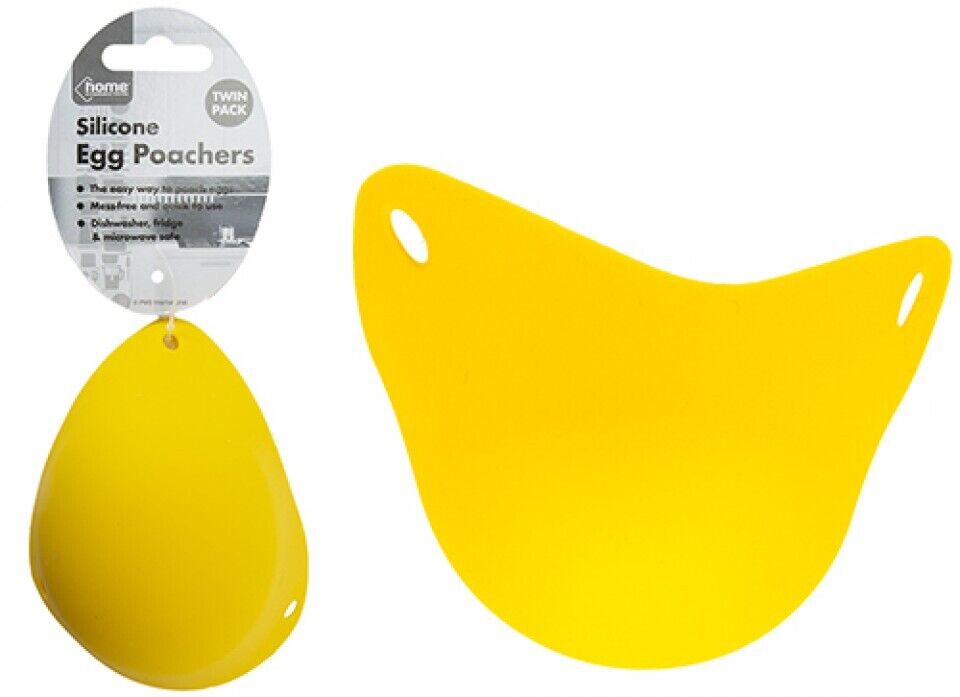 2 PCS Silicone Egg Poacher