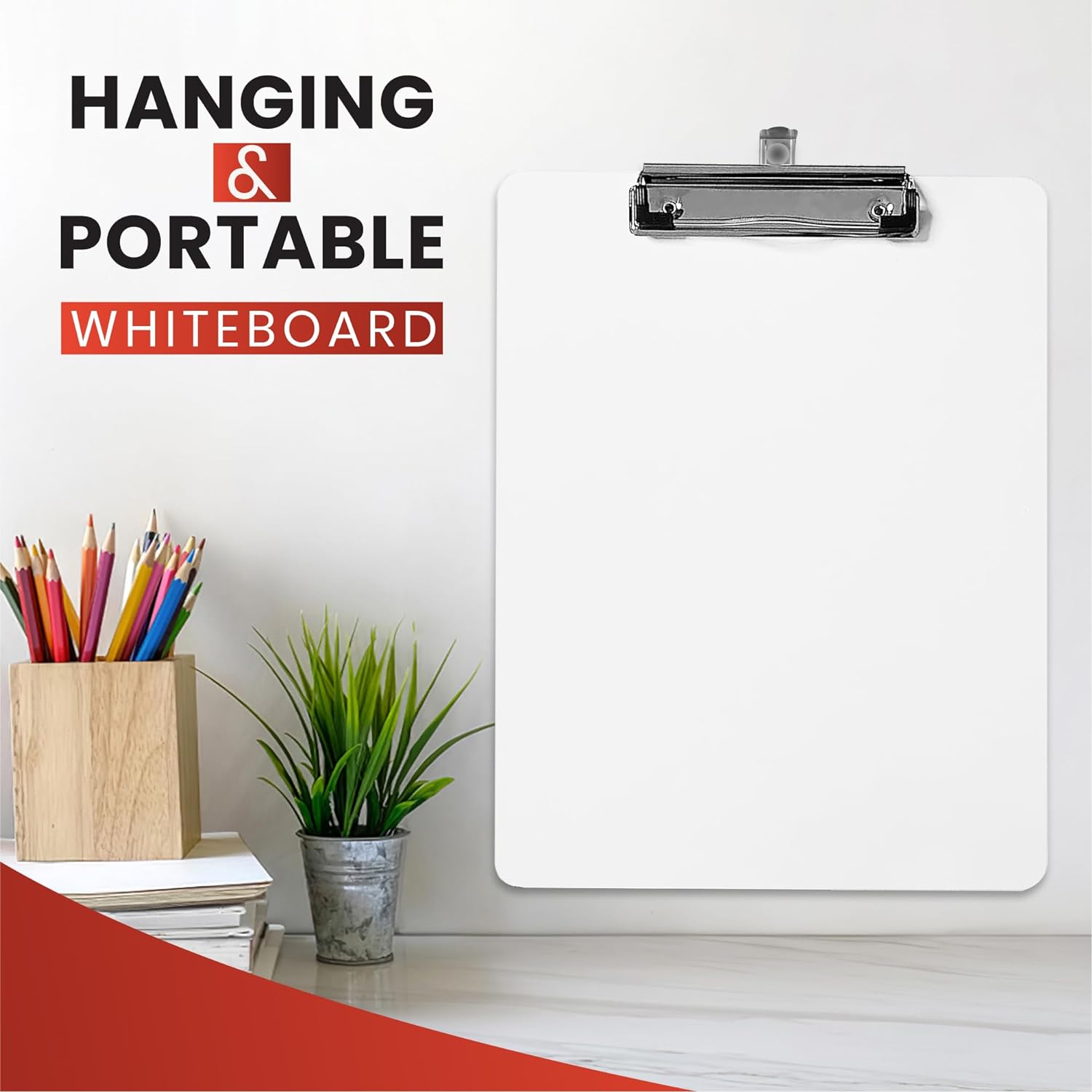 A3 Erasable Whiteboard Clipboard