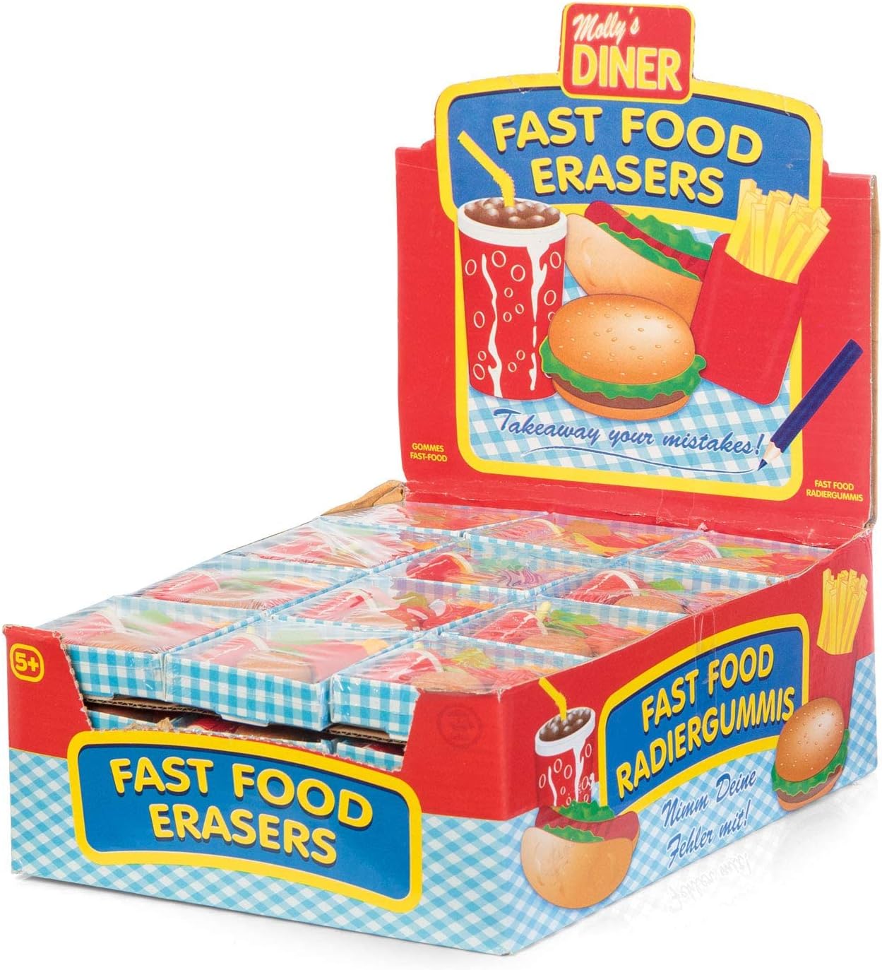 Fast Food ERASERS
