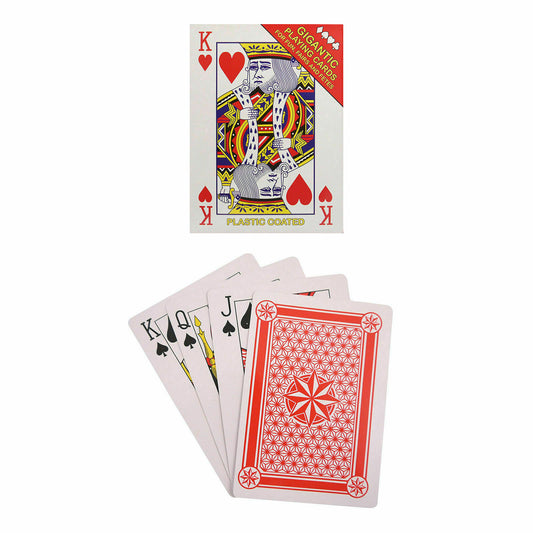 Gigantic Playing Cards (20.5cm x 28cm) (S02 780)