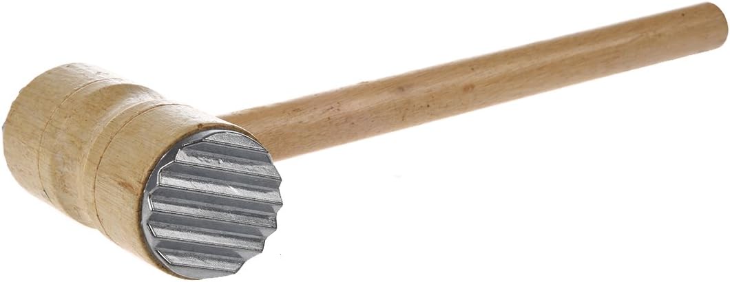 Kitchen Dual Pyramid-shaped Heads Tenderizer Meat Hammer Tool