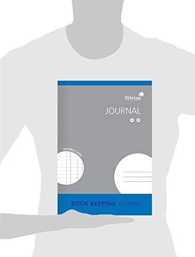 A4 Book Keeping Journal, 32 Pages Printed 'Double Cash' - Ref SJA4J-P [Pack of 6]