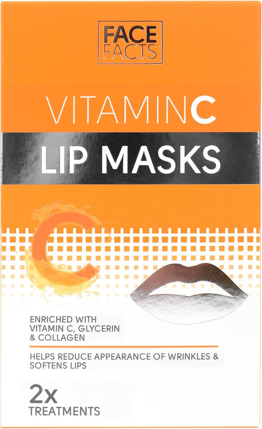 Face Facts Vitamin C Lip Mask 2 Pack