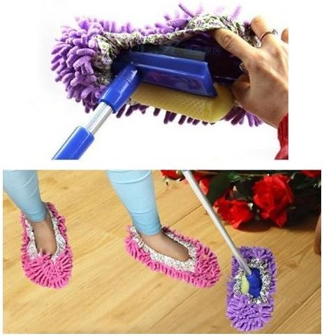 Microfibre Mopping Shoe Cover Random Colour