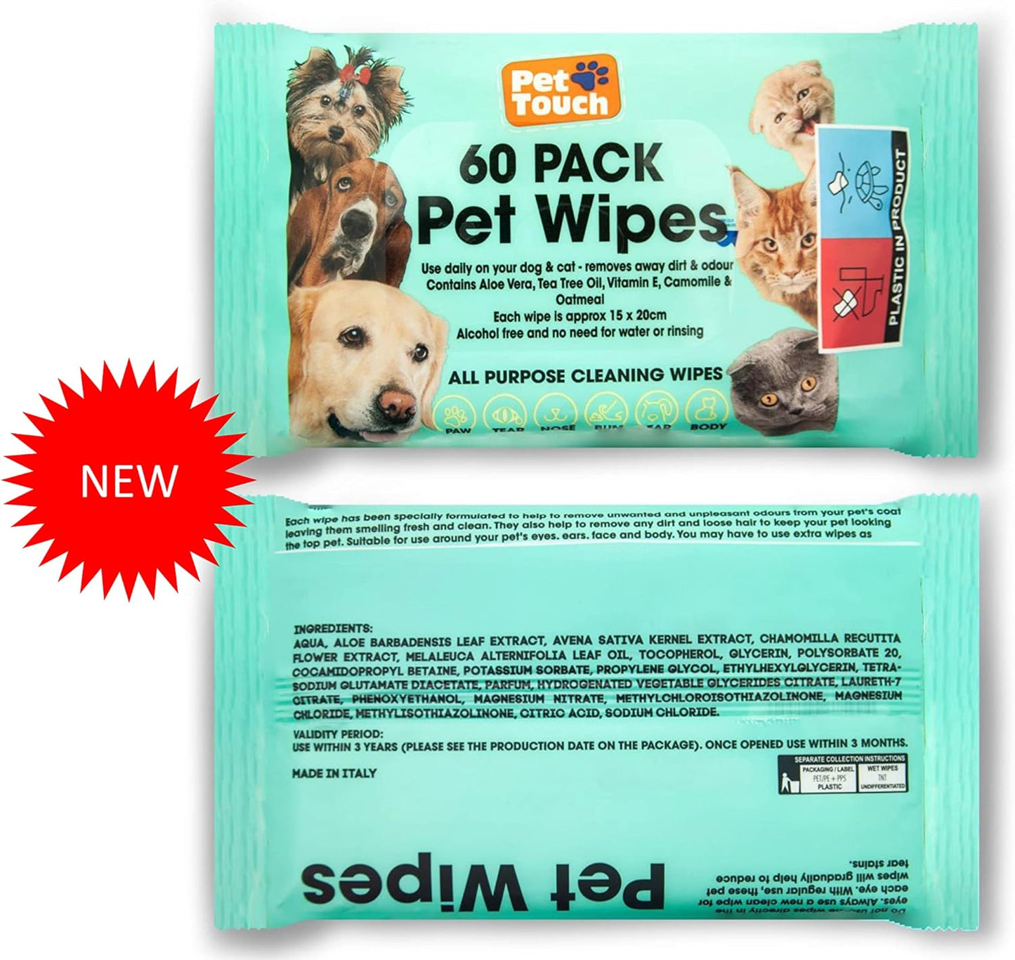 All Purpose PET WIPES