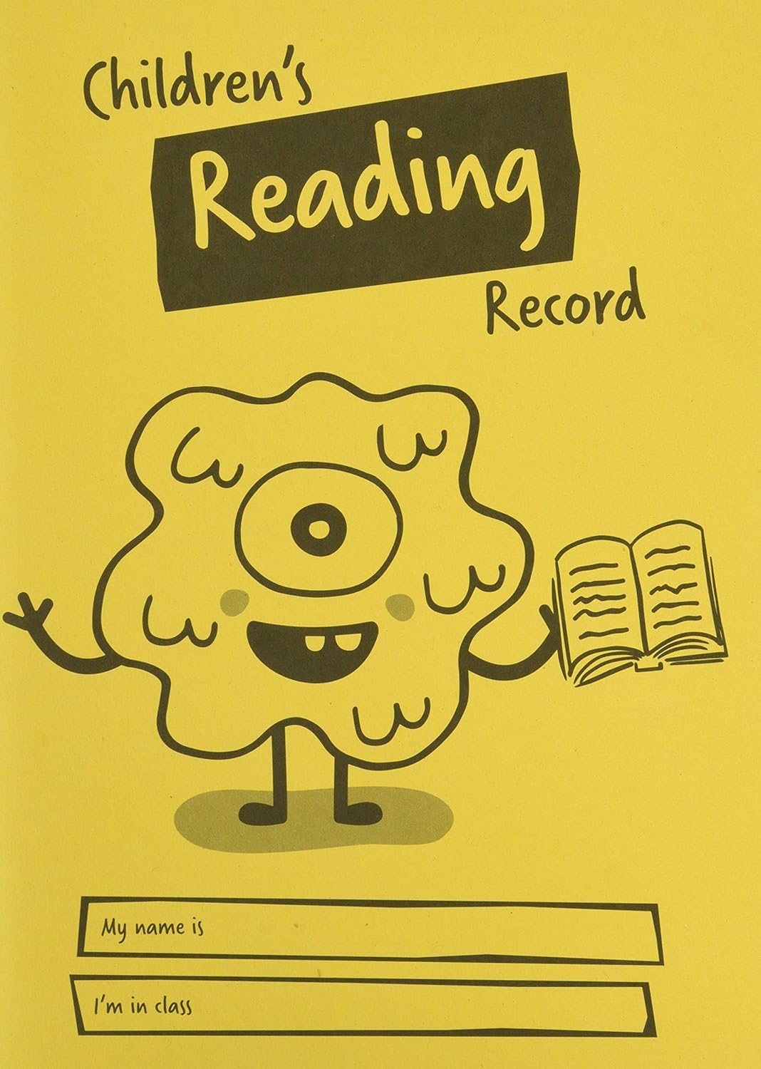 A5 Child Reading Record - Yellow (Pack of 25)