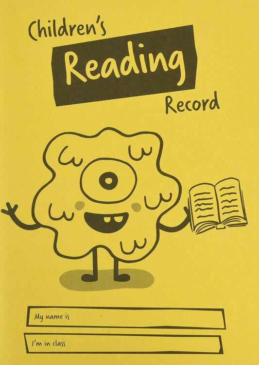 A5 Child Reading Record - Yellow (Pack of 25)