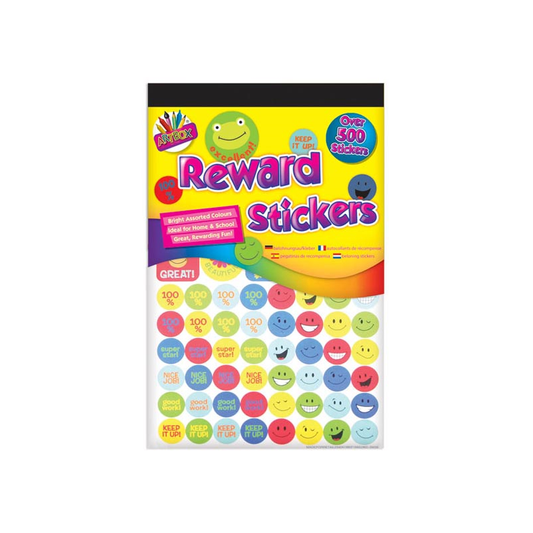 ARTBOX 500 Reward Stickers Assorted (6811)