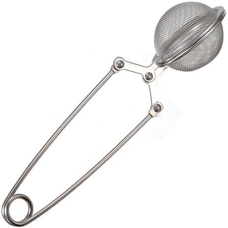 2 X Ball Shaped Stainless Steel Tea Strainer Ball Infuser Squeezer